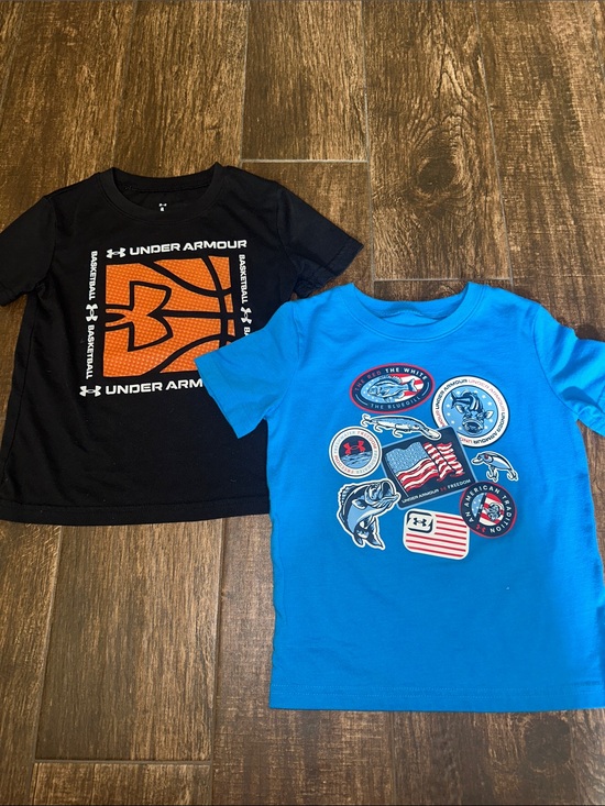 Under Armour Other - Bundle under armour boys athletic shirts size 4